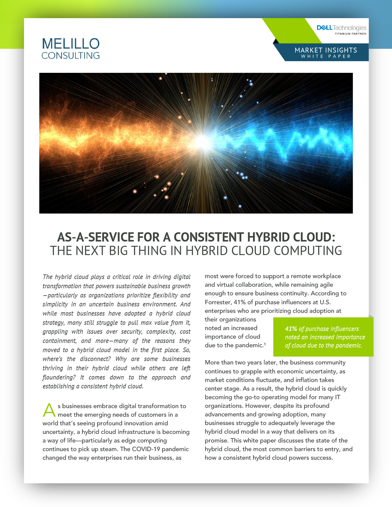 2023 Trends In Hybrid Cloud Computing - Melillo Consulting